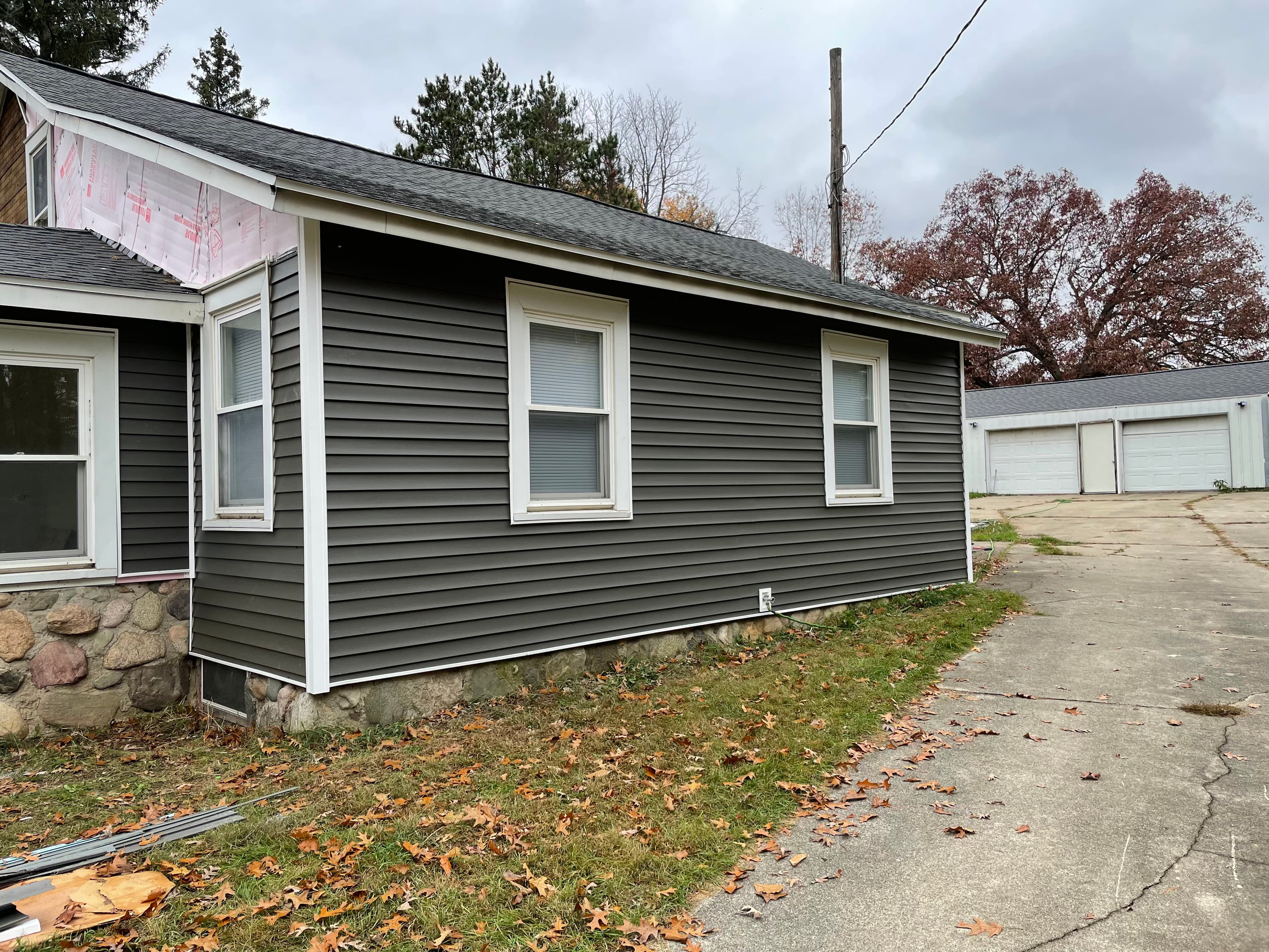 Exterior siding restoration